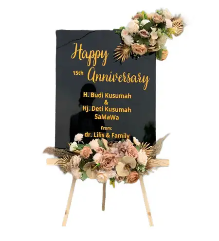 Papan Bunga Akrilik Bawak